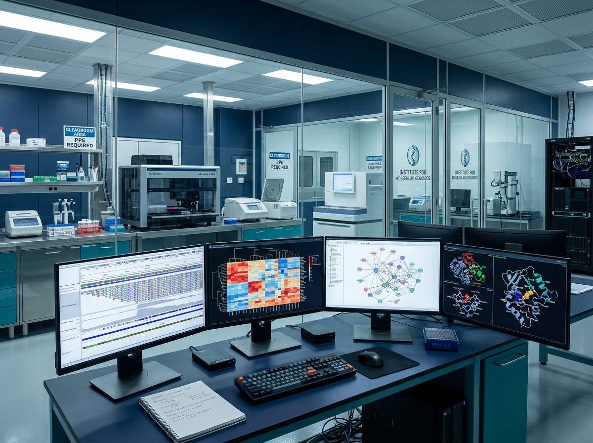 Scientific Research Laboratory and Computational Multi-Omics Workstation